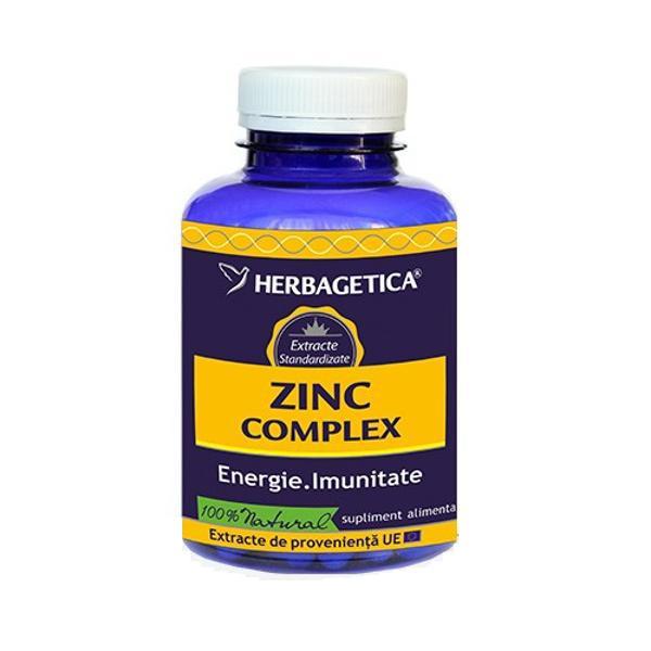 SHORT LIFE - Zinc Complex Organic Herbagetica, 120 capsule