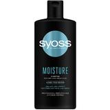 SHORT LIFE - Sampon Hidratant pentru Par Uscat si Fragil - Syoss Moisture Shampoo For Dry and Weak Hair, 440 ml