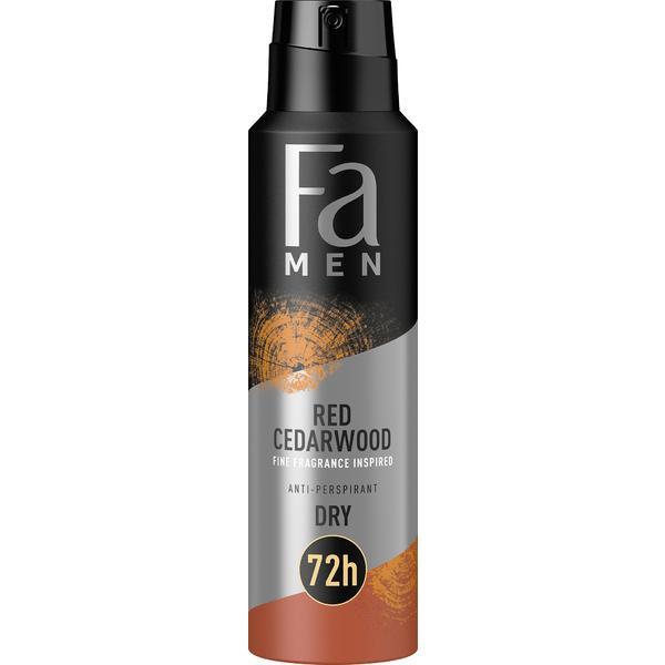 SHORT LIFE - Deodorant Spray Antiperspirant Dry pentru Barbati Red Cedarwood 72h Fa Men, 150 ml