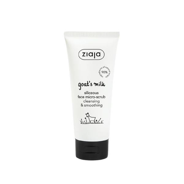 Scrub Microcristalin cu Siliciu pentru Fata cu Lapte de Capra - Ziaja Goat`s Milk Siliceous Face Micro-Scrub, 75 ml