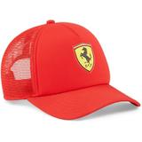 Sapca unisex Puma Ferrari Race Trucker Cap Rosso Corsa 02516601, Marime universala, Rosu