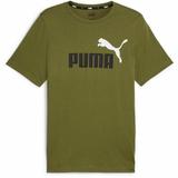 Tricou barbati Puma Essentials 58675935, L, Verde