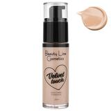 Fond de Ten Lichid - Cream Team Velvet Touch Finish Foundation Beauty Line Cosmetics, nuanta BL44 012  Nr. 02 Sand, 30 ml