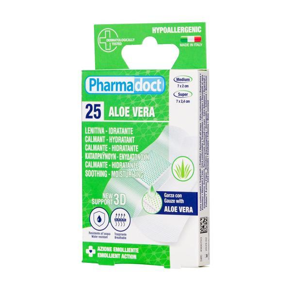 Plasturi Aloe Vera x 25 buc. (15 buc. x 7x2cm si 10 buc. x 7&times;2.4cm.)