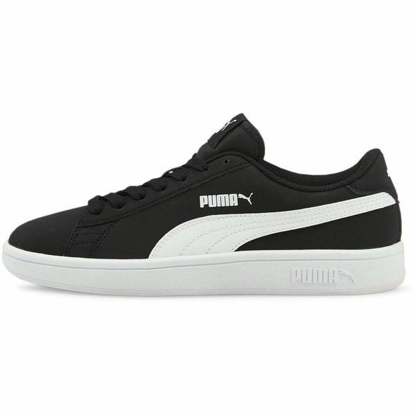 Pantofi sport copii Puma Smash V2 Buck Jr 36518234, 35.5, Negru