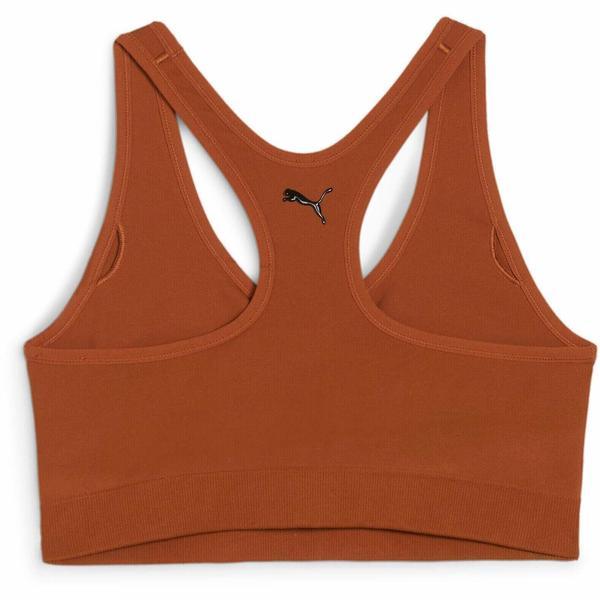 Bustiera femei Puma 4keeps Shapeluxe Seamless Bra Teak 52436181, S, Maro