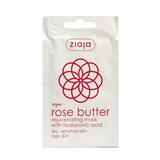 Masca Reintinerire pentru Fata cu Acid Hialuronic si Unt de Trandafiri 30+ - Ziaja Rose Butter Rejuvenating Face Mask, 7 ml