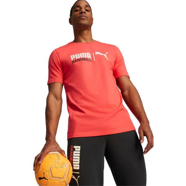 Tricou barbati Puma Handball Tee Active 65852409, L, Rosu