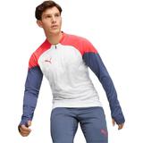 Bluza barbati Puma Individualcup 14 Zip Top 65848353, XXL, Alb