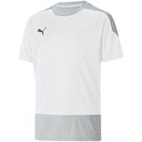 Tricou copii Puma Teamgoal 23 Training Jersey Jr 65656904, 164, Alb