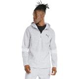 Hanorac barbati Puma Evostripe Fz Hoodie 58942402, XS, Gri