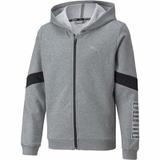 Hanorac copii Puma Active Sport Full-zip Hoodie Tr B 58920203, 152, Gri