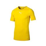 Tricou barbati Puma Liga Baselayer Tee Ss 65591806, XL, Galben