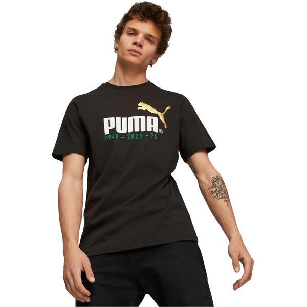 Tricou barbati Puma No. 1 Logo Celebration Tee 67602001, XXL, Negru