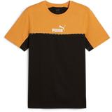 Tricou barbati Puma Ess Block X Tape Tee 67334191, L, Negru