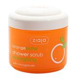 Scrub de Dus Energizant cu Microgranule - Ziaja Orange Butter Shower Scrub with Microgranules, 200 ml