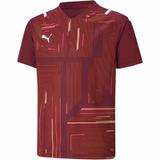 Tricou copii Puma Teamultimate Jersey Jr 70507809, 176, Rosu