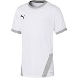 Tricou copii Puma Teamgoal 23 Jersey Jr 70416004, 164, Alb