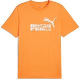 Tricou barbati Puma Graphics No. 1 Logo Tee 68016546, M, Portocaliu