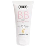 Crema BB pentru Tenul Normal, Uscat si Sensibil - Ziaja BB Cream Normal, Dry & Sensitive Skin, SPF 15, nuanta Dark/ Peach, 50 ml