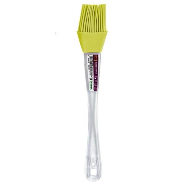 Pensula din silicon pentru patiserie, galbena, 0.7*3.8*22.3 cm