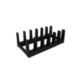 Organizator pentru capace oale, negru, 28.2×15.1×9.1 cm