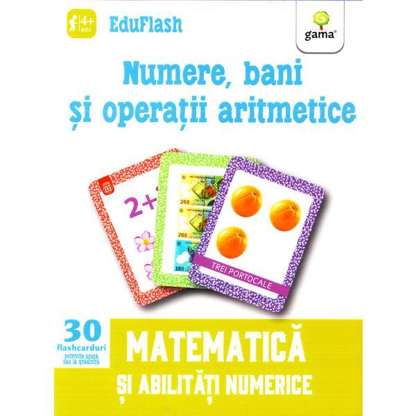 Numere, Bani Si Operatii Aritmetice 4 Ani+ (eduflash)