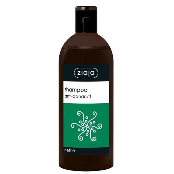 Sampon cu Urzica pentru Par Gras - Ziaja Family Nettle Shampoo Anti-Dandruff Action, 500 ml