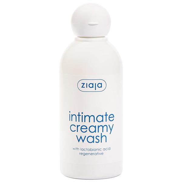 Gel Cremos pentru Igiena Intima cu Acid Lactobionic/ Regenerativ - Ziaja Intimate Creamy Wash, 200 ml