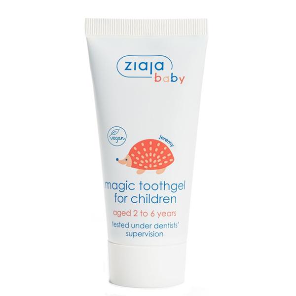 Pasta de Dinti Magica cu Fluor, 2-6 ani - Ziaja Baby Magic Toothgel For Children, 50 ml