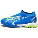 Ghete de fotbal copii Puma Ultra Match Ll Tt Mid Jr 10751603, 37, Albastru