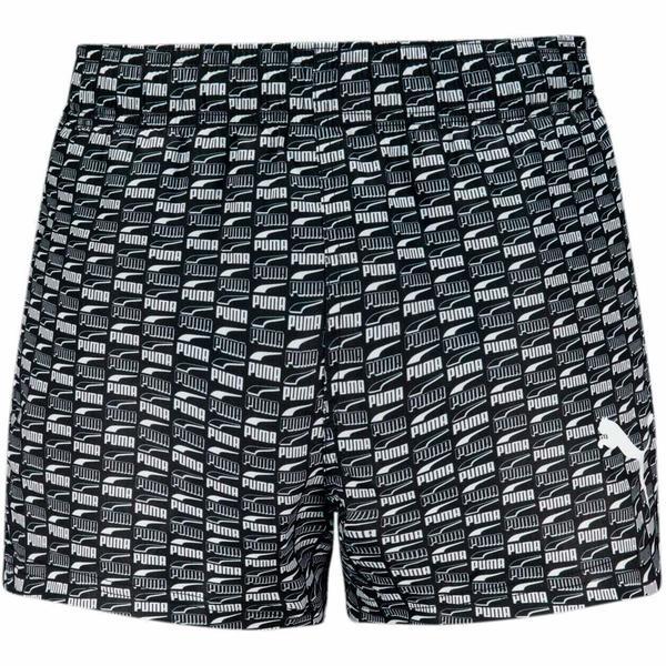 Pantaloni scurti barbati Puma Swim Men Logo Print Short 93835301, M, Negru