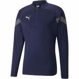 Bluza barbati Puma Teamfinal Training 14 Zip 65737506, XL, Albastru