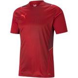 Tricou barbati Puma Teamcup Training Jersey 65673501, M, Rosu