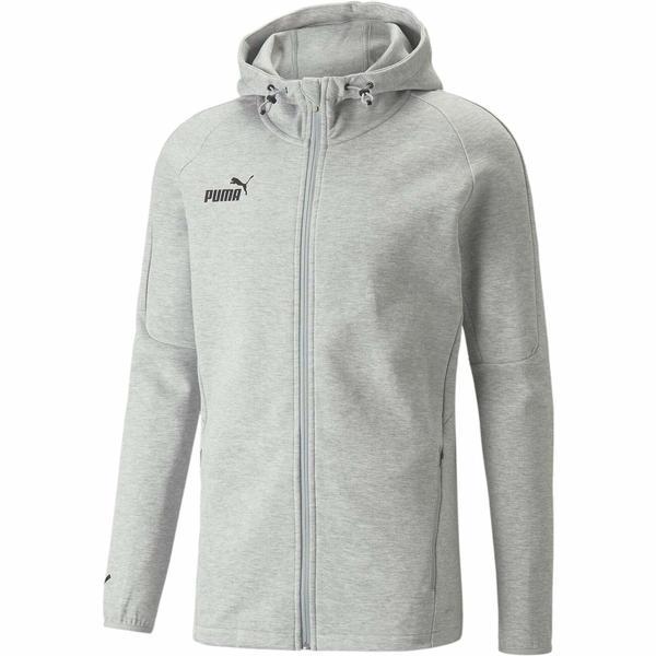 Hanorac barbati Puma Teamfinal Casuals Hooded Jkt 65738333, XL, Gri