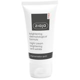 Crema de Noapte Iluminatoare Contra Petelor Pigmentare - Ziaja Med Brightening Anti-Wrinkle Night Cream, 50 ml