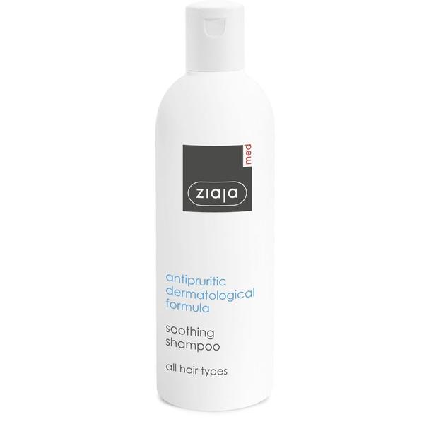 Sampon Calmant pentru Scalp Sensibil &amp; Prurit - Ziaja Med Antipruritic Soothing Shampoo, 300 ml