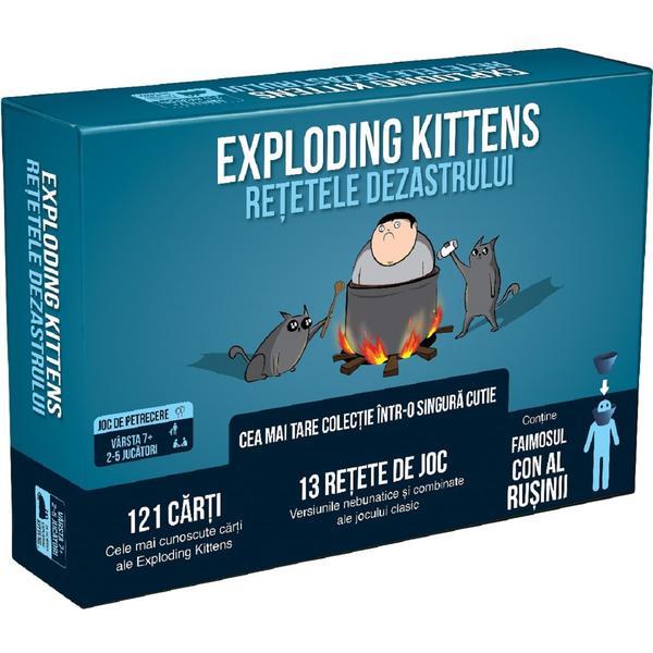 Joc: Exploding kittens. Retetele dezastrului