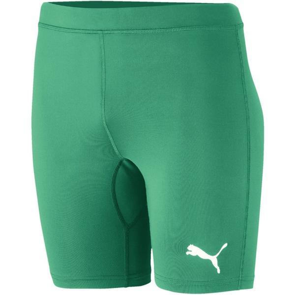 Pantaloni scurti copii Puma Liga Baselayer Shorttight Jr 65593705, 152, Verde