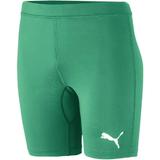 Pantaloni scurti copii Puma Liga Baselayer Shorttight Jr 65593705, 128, Verde