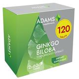 Pachet Ginkgo Biloba -  Adams Supplements, 2 x 60 tablete