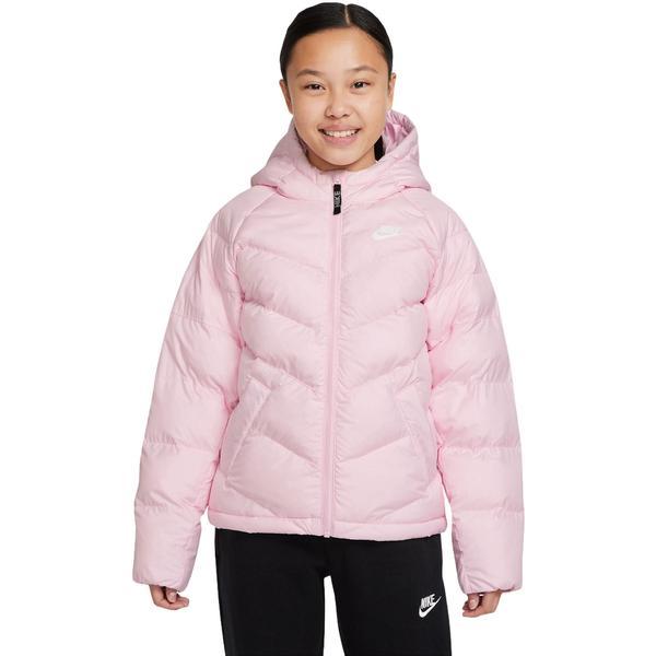 Geaca copii Nike Sportswear Synthetic-Fill Hooded Jacket DX1264-663, 176, Roz