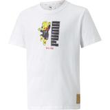 Tricou copii Puma Haribo Graphic 53286402, 98, Alb