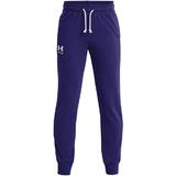 Pantaloni copii Under Armour Ua Rival Terry Jogger 1377254-468, 128, Albastru