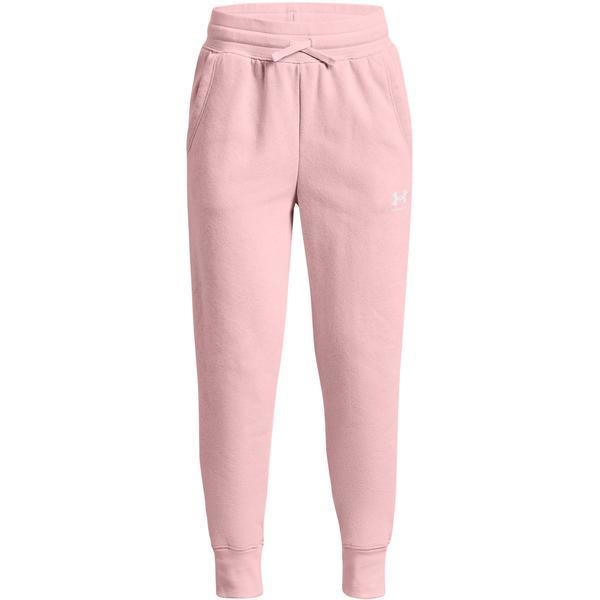 Pantaloni copii Under Armour Rival Joggers 1373133-647, 118, Roz