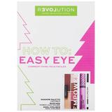 Set pentru Machiaj - Makeup Revolution ReLove How To: Easy Eye, 1 set