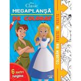 Megaplansa de colorat. 6 metri Disney Clasic