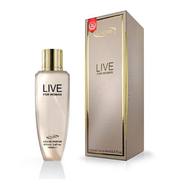 Apa de Parfum pentru Femei - Chatler EDP Live Woman, 100 ml