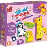 Puzzle blocks cu sunete. Animale de la Zoo