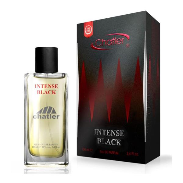 Apa de Parfum pentru Barbati - Chatler EDP Intense Black Men, 100 ml